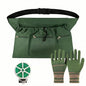 Garden Apron Tool Belt, Waist Organizer Set