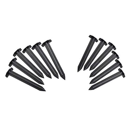 12 Pack Heavy Duty Poly Anchor Stakes
