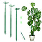 3Pcs Telescoping Plant Stakes 12.5-48.4IN Adjustable Monstera Plant Support - size: 3PCS
