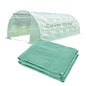 BPS Greenhouse Replacement Cover 20' x 10' x 7', Tunnel Greenhouse Cover - size: 20'x10'