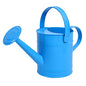 Blue Metal Watering Can, 1.5L for Kids Comfort Handle - color: Blue