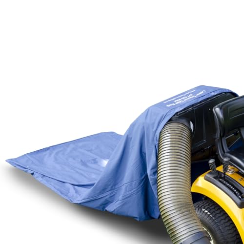 TerraKing Original Lawn Tractor Leaf Bag 54 cu ft Leaf Collection System, Compatible with Most Two-Bag Material Collection System; Blue