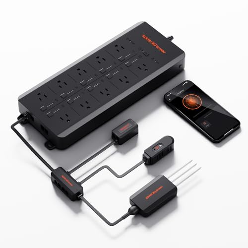 Spider Farmer GGS AC10 Power Strip Kits 10 AC APP-Based Controls Outlets - size: 10 Outlets