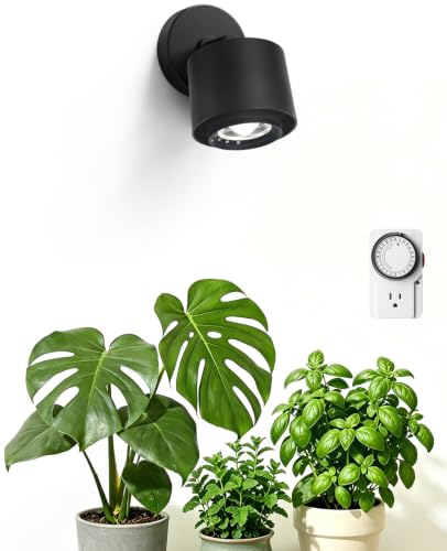Barrina TR40A Track Plant Lights, 40W Ceiling Grow Lights, 5000K, Black - color: 5000K, size: 40w-black Cover