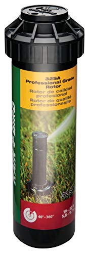 Rain Bird 32SA Gear Drive Rotor, Full Circle, 19-32 Feet - size: 19' - 32', style: 1-Pack
