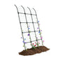 7.2 ft No-Drill Leaning Garden Trellis for Climbing Plants