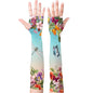 YPHCDO Gardening Sleeves for Women Sun Protection Cooling Arm Sleeves - color: Blue Purple