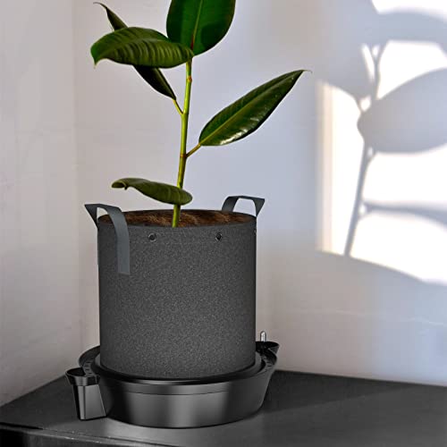 AC Infinity Self-Watering Fabric Pot Base, Auto-Irrigation, 4-Pack - size: Standard