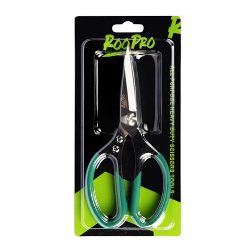 Utility Scissors All Purpose Heavy Duty 8.5 inch Sharp Blades - color: Green