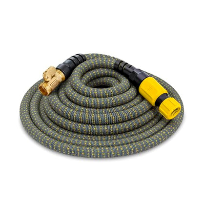 HydroTech 100 ft Expandable Burst-Proof Garden Hose, 5/8 in Diameter - size: 100 Feet