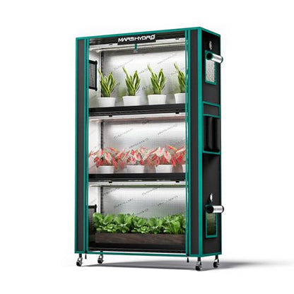 MARS HYDRO Indoor Greenhouse with Grow Light - size: M-37x14x59in
