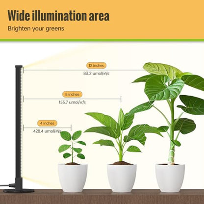 Vertical Grow Light, 72 LEDs Full Spectrum Bar, 5000K, T5, 11W