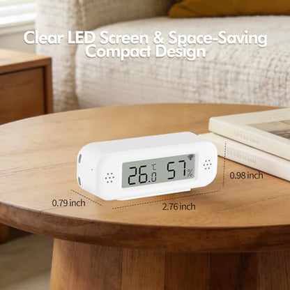 eMylo WiFi Thermometer Hygrometer, Smart Mini Temperature Humidity Sensor