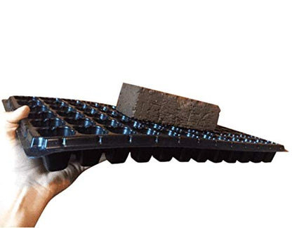 Bootstrap Farmer 50 Cell Seed Starting Trays Extra Strength, 5 Pack, Seedling Tray 1020 Inserts - size: 5 Cell Trays