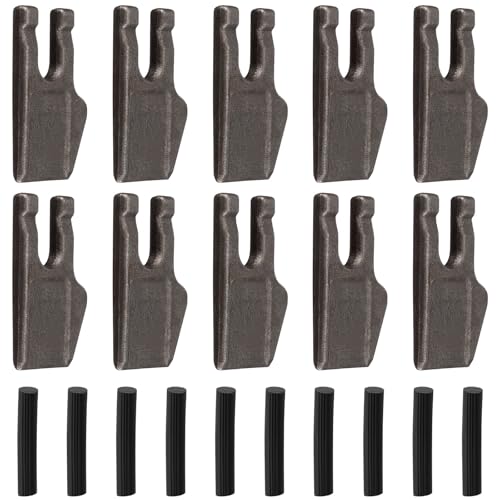 10 Pack Auger Teeth 35 Size Hard Face, Outer Rim Tooth