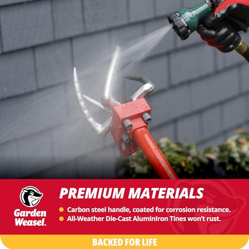 Garden Weasel Claw Pro 3-in-1 Hand Cultivator Tiller Weeder Soil Loosener - style: Cultivator - Original