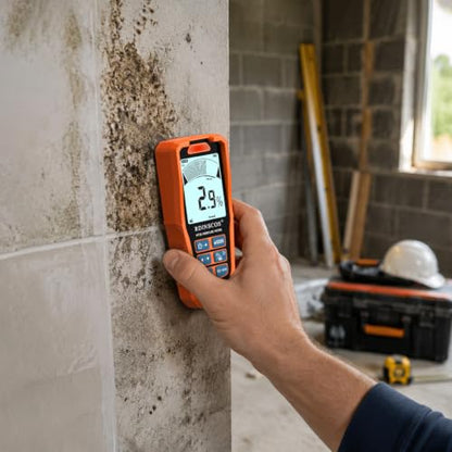 RDINSCOS Rechargeable Pinless Moisture Meter for Drywall - size: Extra-L