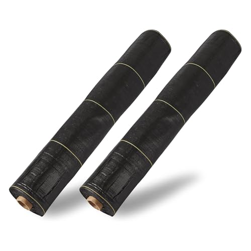 Dewitt Sunbelt Heavy-Duty Weed Barrier Fabric 3.2 oz, 3 x 300 Feet, 2-Pack - size: 2 Pack, style: 3' x 300'