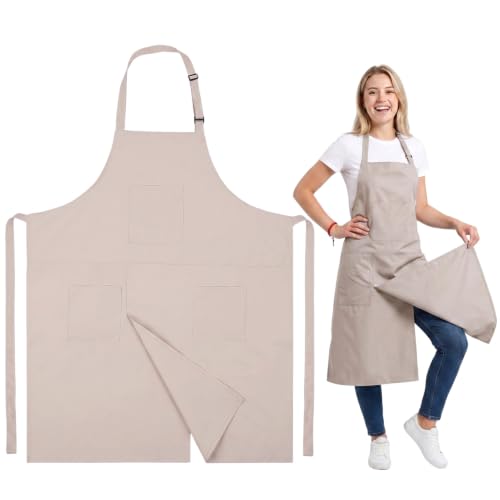 Full Coverage Pottery Apron Split Leg Make Ceramic Apron