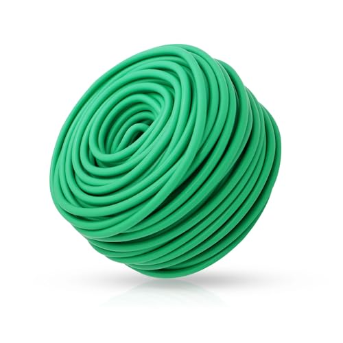Garden Flexible Wire Tie, TPR Soft Twist Plant Ties Support Plant Vines for Supporting and Fixing Garden Planting Branches Vines & Stems ,Organize Data Wire and Office Organization (100ft, 0.2in) - size: 100ft
