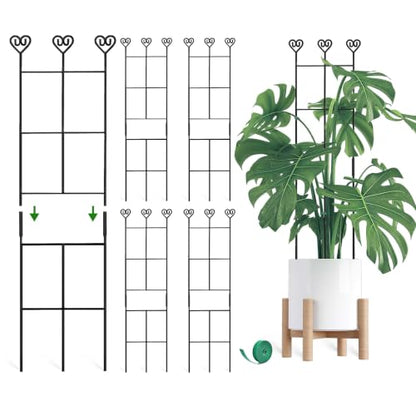 Coomin 32in Monstera Plant Support Trellis for Indoor Plants, 4P - size: 32in/4p