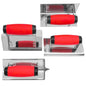 4 Pack Concrete Tool Set, Drywall Conner Trowel, Groover, Edger - size: 4 pcs Concrete Tools