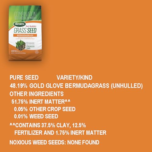 Scotts Turf Builder Grass Seed Bermudagrass, 8 lbs. - size: 8 lb.