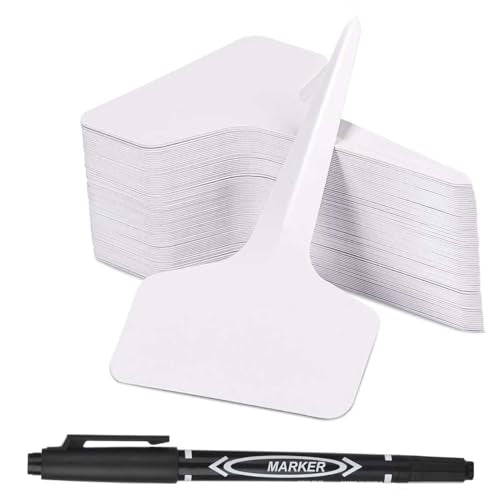 200pcs Plant Label, Seed Remark Name Sign Waterproof Flower Pot Name Marker - color: White