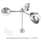Bird Scarer Reflective Device for Outside Spinning Deterrent - color: Silver - Standard