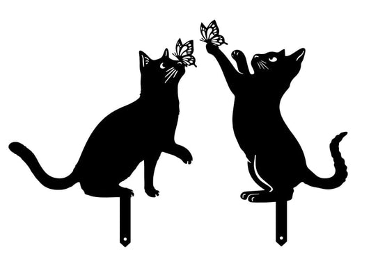 Resama Metal Cat Silhouette Outdoor - color: Cat