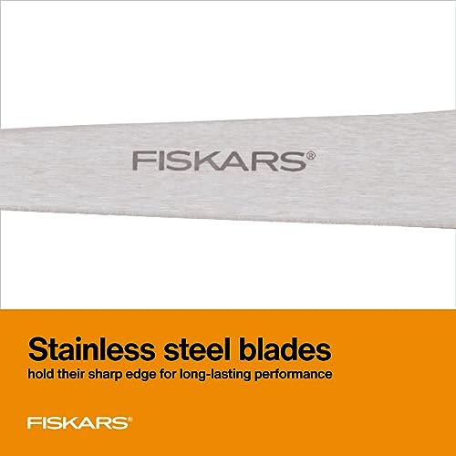 Fiskars 8" SoftGrip Everyday All Purpose Scissors, Office & Crafts, Grey - style: 8" All Purpose