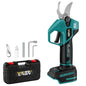 Brushless Electric Pruning Shears for Makita Battery, Portable Cordless Pruning Shears with LCD Display＆SK5 Blades, Adjustable Cutting Diameter 0.8-1.2 Inch for Gardening Tree Pruning(NO Battery)
