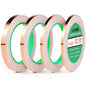LOVIMAG Copper Tape 4 Sizes (0.2/0.24/0.3/0.4Inch) x82.5FT HVAC Foil Strips - size: 4sizes(0.2/0.24/0.3/0.4inch)x82.5ft
