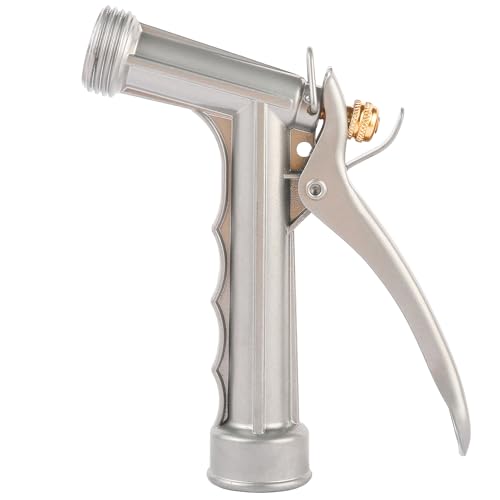 Garden Hose Nozzle, Water Hose Sprayer Nozzle with Threaded Front - color: 2 Pack