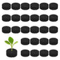 M METERXITY 50-Pack Hydroponics Sponges, 2.76 Inch Growing Media Cylindrical Sponges for Planting Gardening Tool/Grow Seedlings/Home Vegetable Flower, Soilless Cultivation Seedling [Black] - color: Black, size: 2.76 Inch