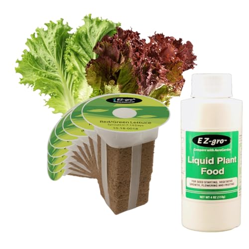 EZ-GRO Salad Green Mix Seeds Pod Kit (9) Compatible with Aerogarden Pods - size: 9 Pod