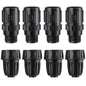 8 Pcs 15 PSI Drip Irrigation Pressure Regulator Adapter Kit - style: 15 Psi