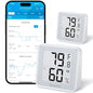 GoveeLife Indoor Bluetooth Thermometer Hygrometer 2Pack with E-Ink Display