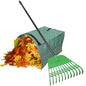 Gardzen 67” Heavy Duty Garden Leaf Rake for Lawns - style: Rake