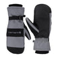Carhartt Men's Waterproof Insulated Knit Cuff Mitten - color: Dark Grey/Black, size: X-Large
