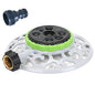 STYDDI Turret Pattern Sprinkler on Metal Base, 8-Pattern Lawn Sprinkler - size: 8-Pattern