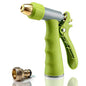 Garden Hose Nozzle, High Pressure Water Hose Nozzle Heavy Duty - color: Green
