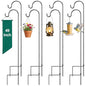 GOFORWILD 49 Inch 8 Pack Shepherd Hook for Garden Decor - size: 49 Inch