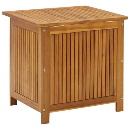 vidaXL Garden Storage Box 23.6"x19.7"x22.8" Solid Wood Acacia - size: 23.6" x 19.7" x 22.8"