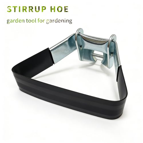 Garden Tool Stirrup Hoe Hula Replacement Heads Adjustable Scuffle Hoes Loop WeedingTools for Gardening 2packs