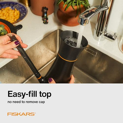 Fiskars 40oz Indoor Watering Can, Long Reach Spout, Anti-Drip Nozzle - size: Watering Can