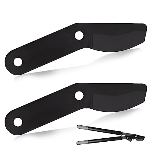 IMPRESA Lopper Replacement Blades - 2 Pack, Compatible with Fiskars PowerGear 25"/31" & PowerGear 2 27"/32" - Bypass Lopper Blades - PTFE-Coated for Gardening Tools - Ambidextrous with Storage Bag