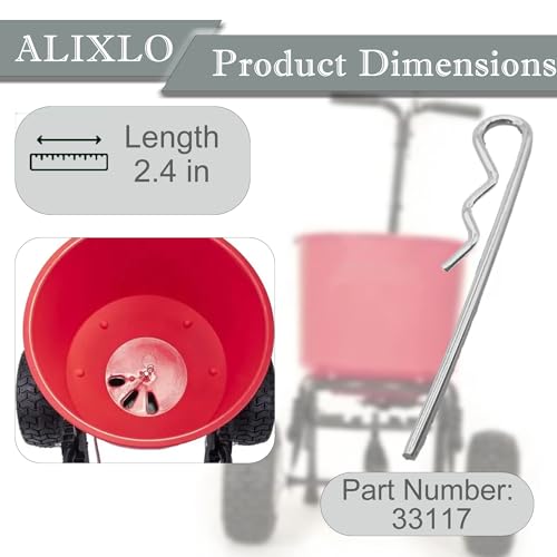 33117 Spreader Agitator for Earthway Prevents Clogs 5 Pack