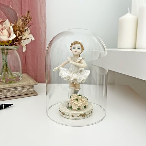 Plymor 4" x 5.25" Glass Display Dome Cloche (no Base) - color: No Base