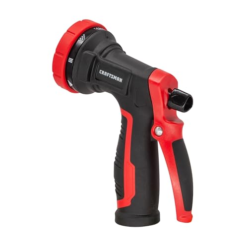 Craftsman Heavy-Duty 8-Pattern Garden Hose Nozzle CMXMWBB16639 - style: Rear Trigger